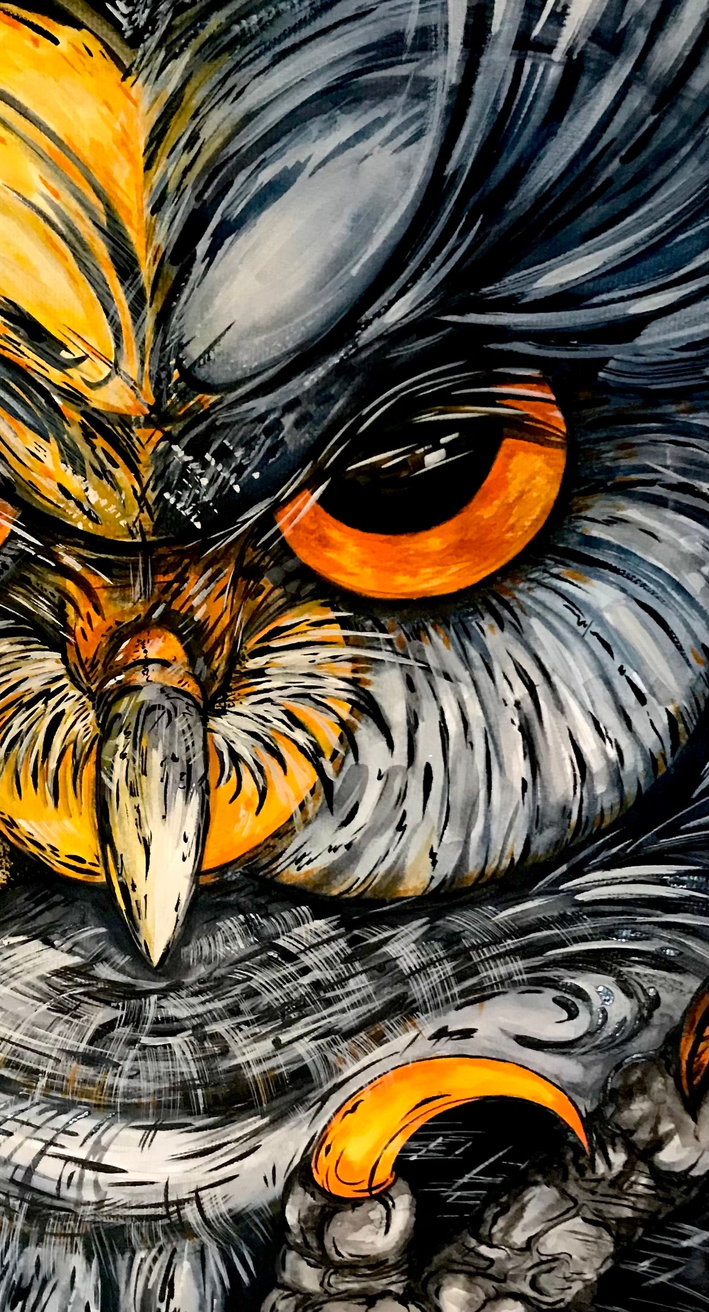 Un Great Horned Owl