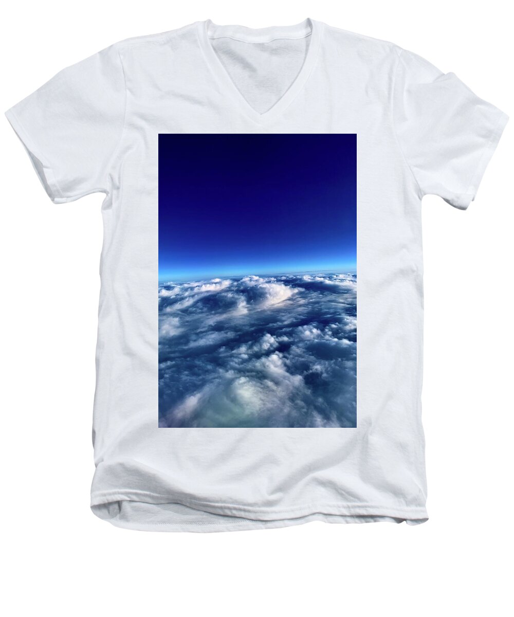 Above the Clouds - Men's V-Neck T-Shirt