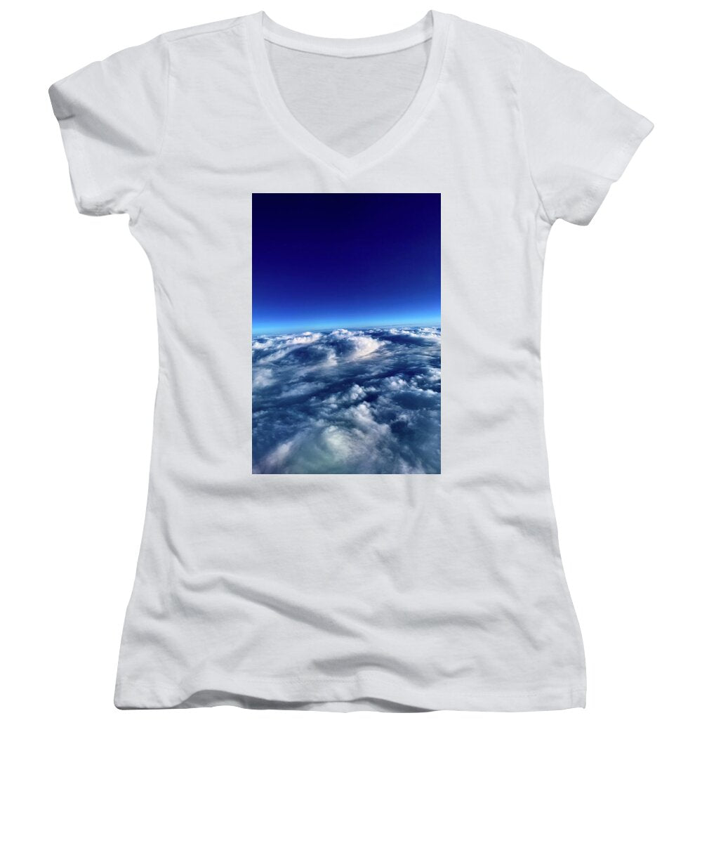 Above the Clouds - Women's V-Neck