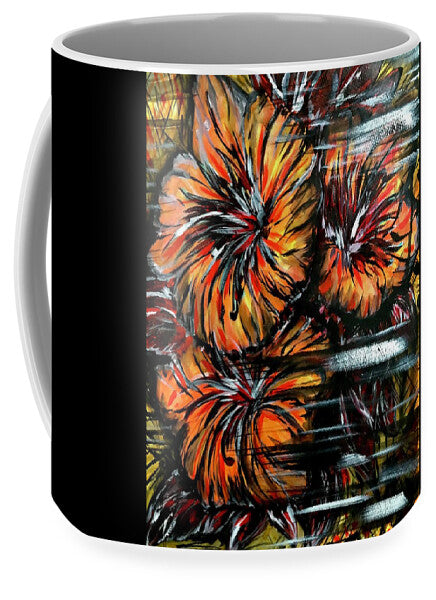 Abstract Lillies - Mug