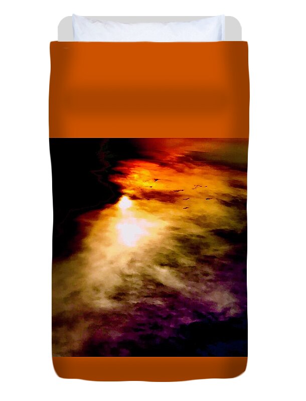 Abstract Sky - Duvet Cover