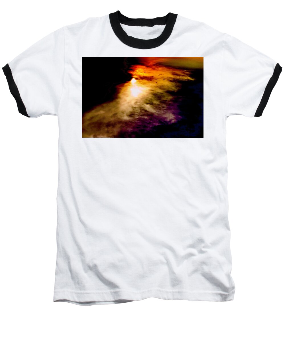 Abstract Sky - Baseball T-Shirt