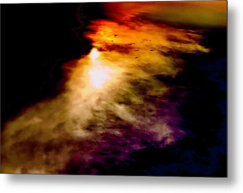 Abstract Sky - Metal Print