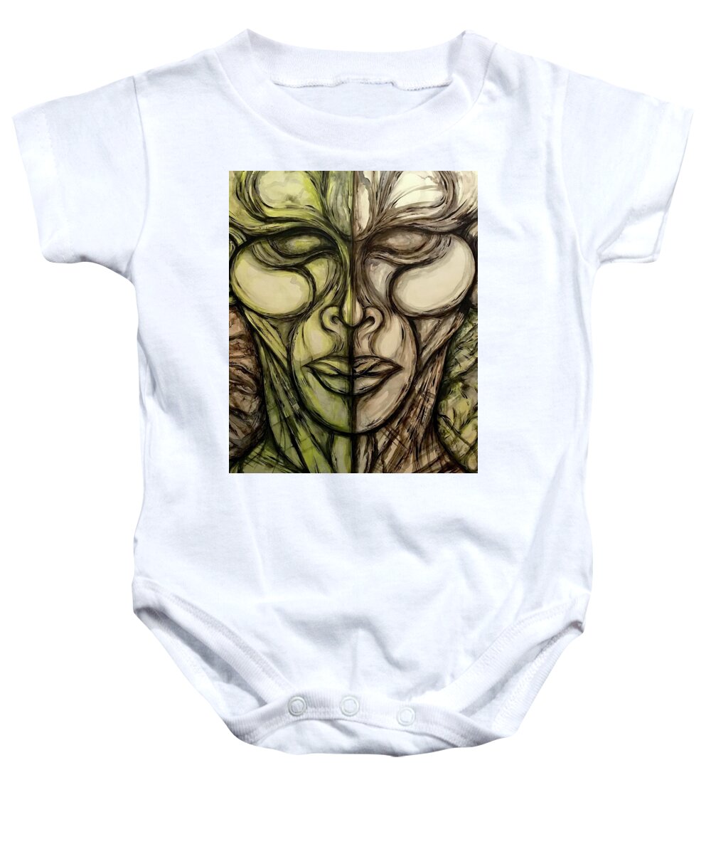 Alien Double - Baby Onesie
