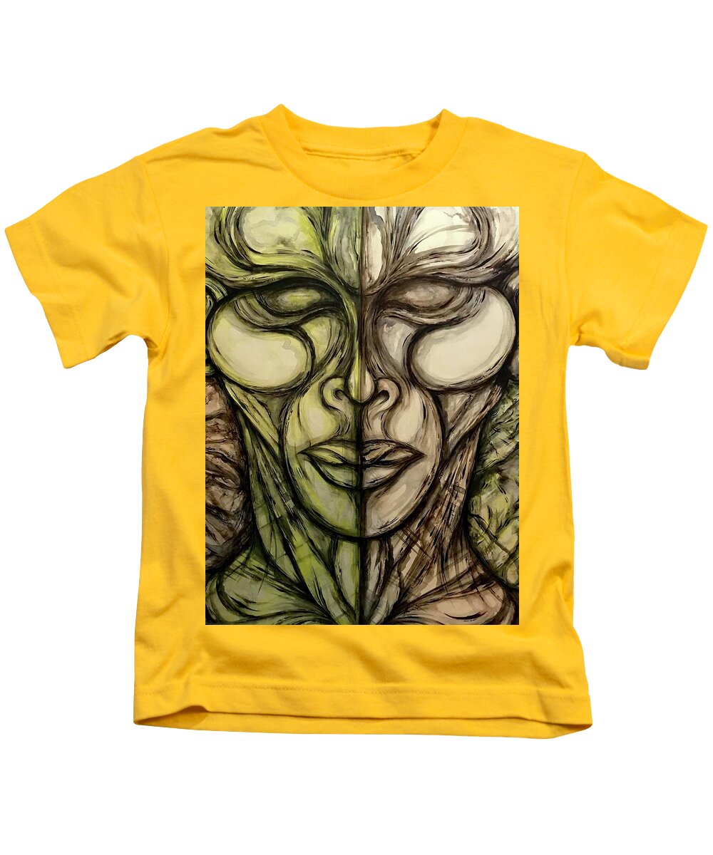 Alien Double - Kids T-Shirt