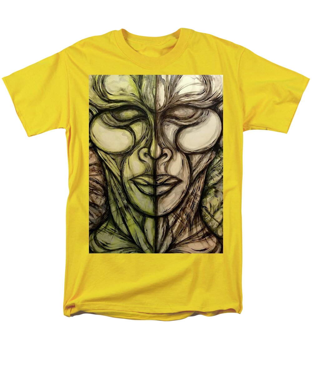 Alien Double - Men's T-Shirt (Regular Fit)