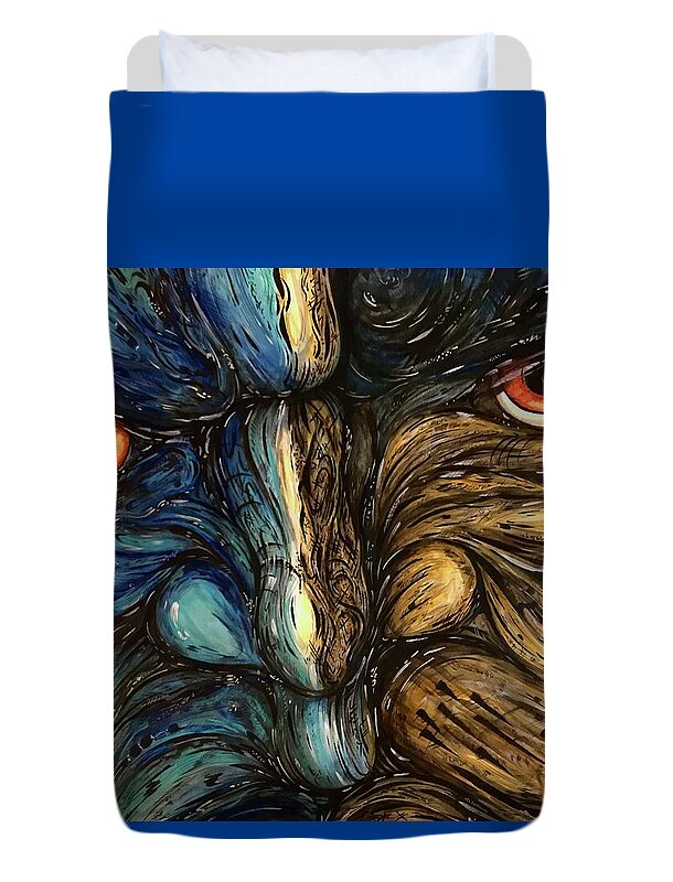 Angry Eyes - Duvet Cover