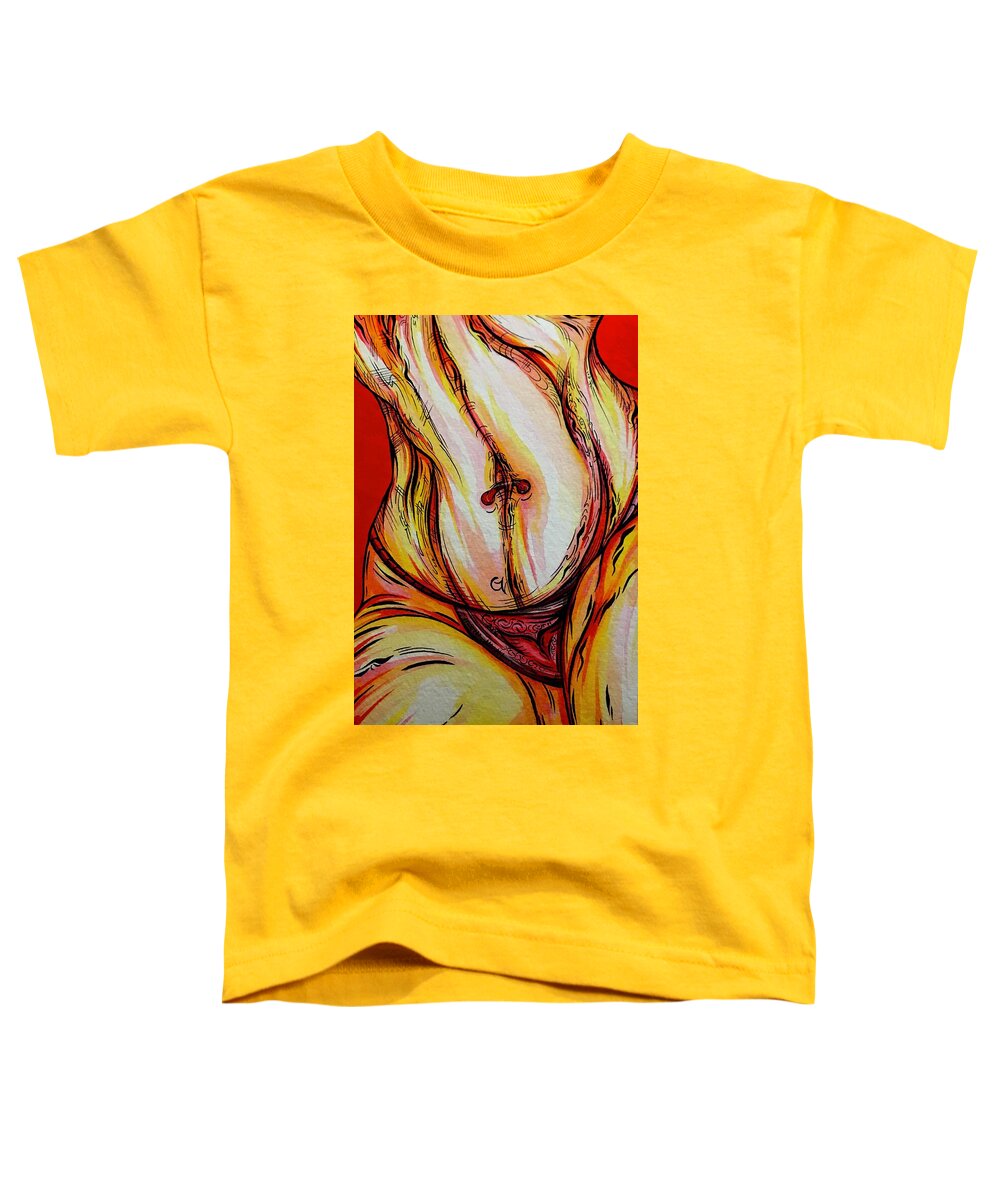 Belly Pierce - Toddler T-Shirt