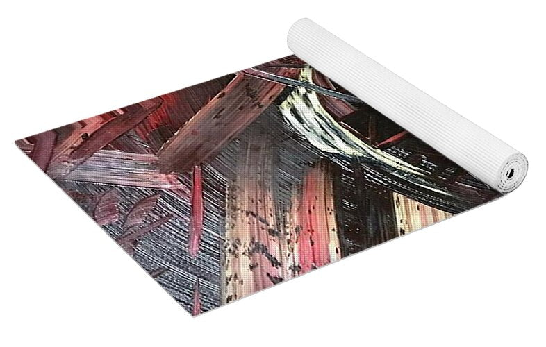 Bergandy Scrape - Yoga Mat