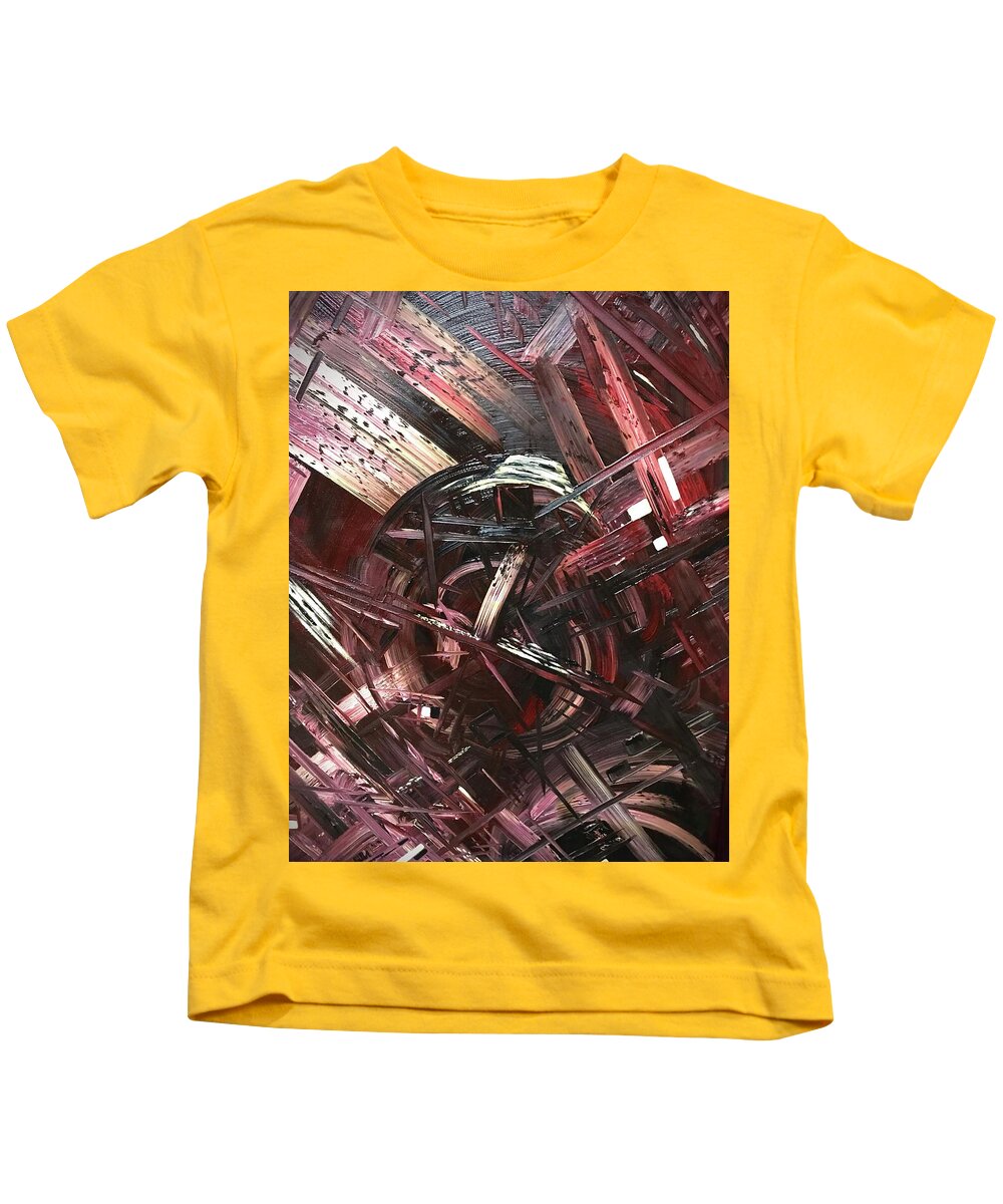 Bergandy Scrape - Kids T-Shirt