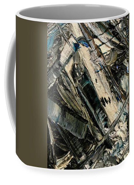Blue Scrape - Mug