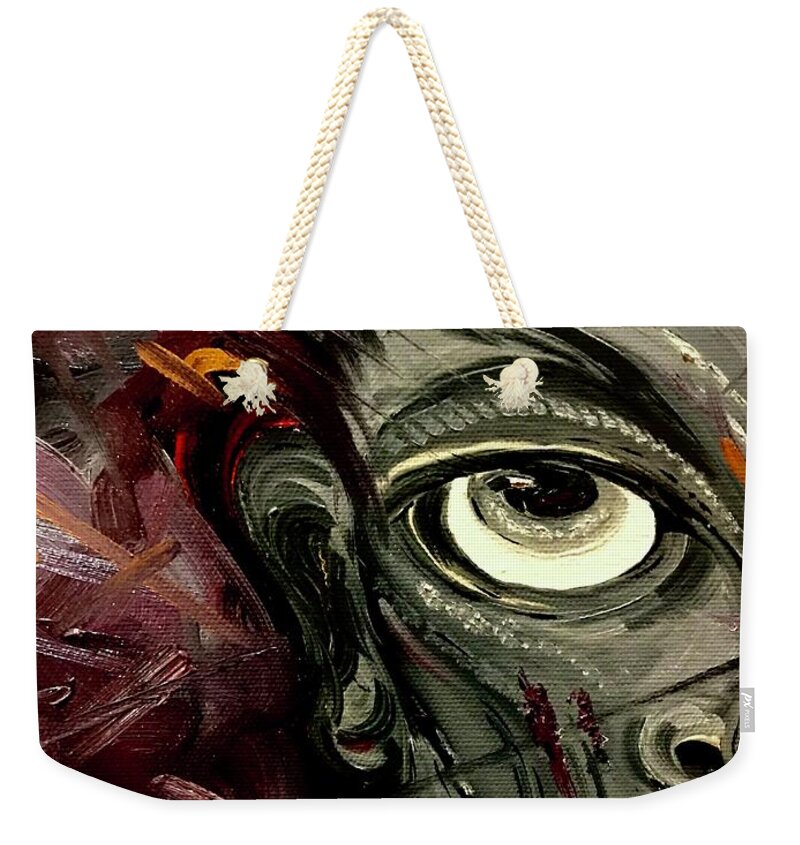 Boy Hell Half - Weekender Tote Bag