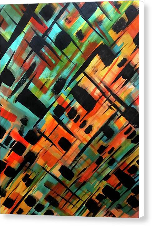 Brendas Abstract - Canvas Print
