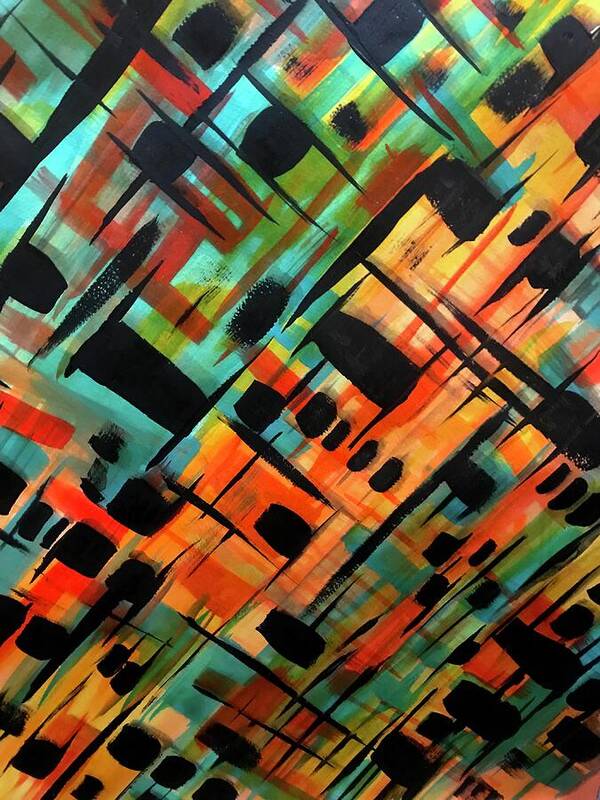 Brendas Abstract - Art Print