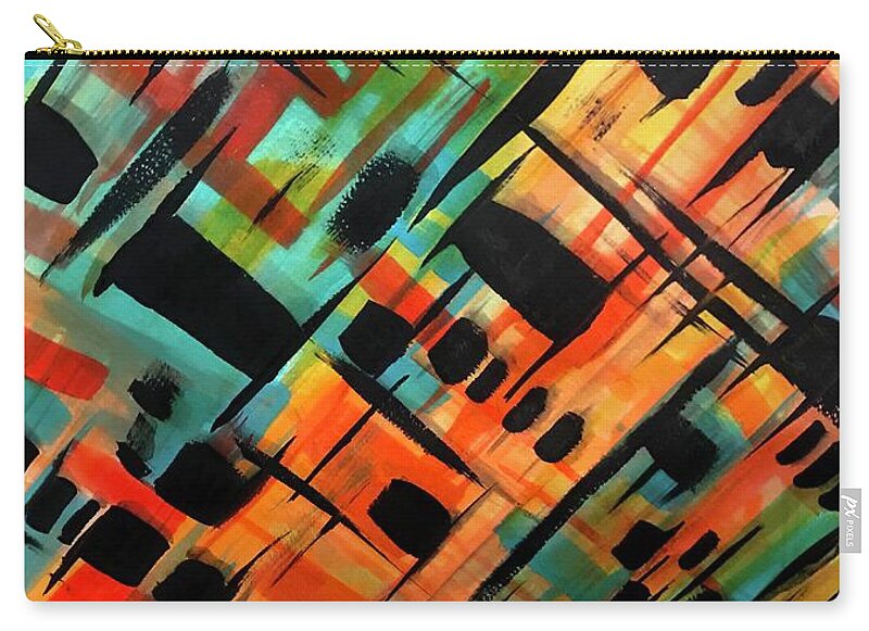 Brendas Abstract - Zip Pouch