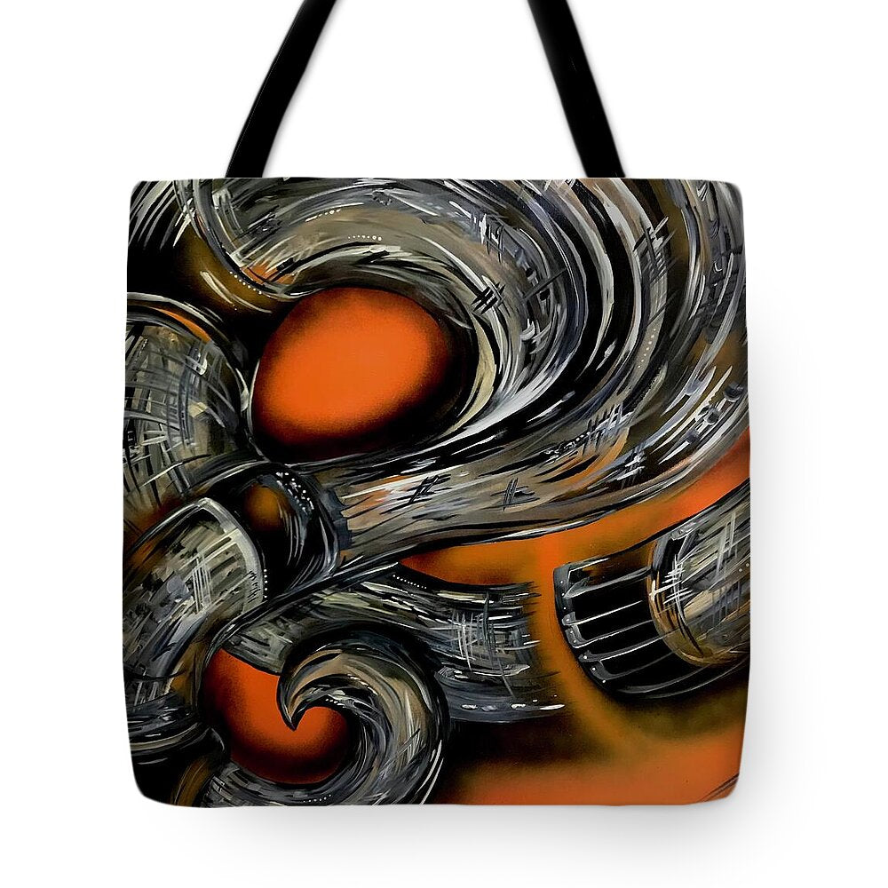 Contrast Tube - Tote Bag