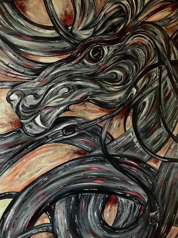 Dragon Serpent - Art Print