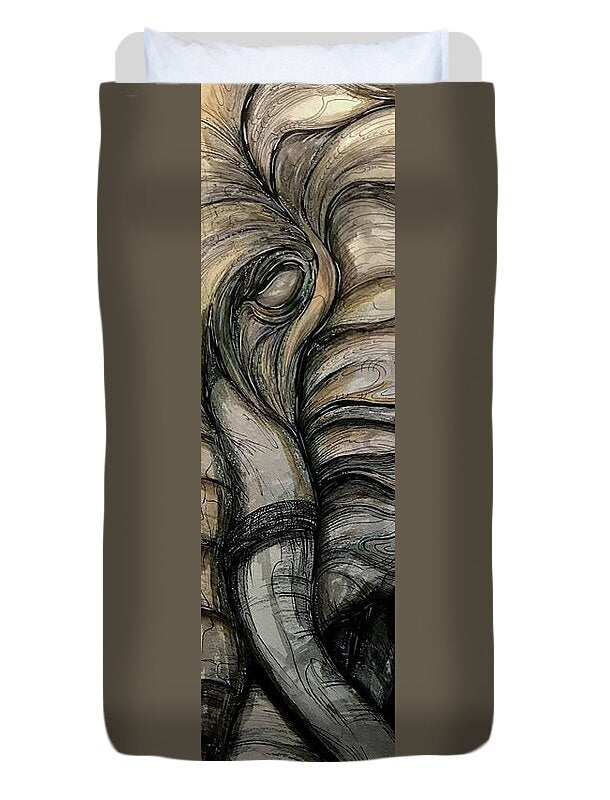 Elephant Half - Duvet Cover