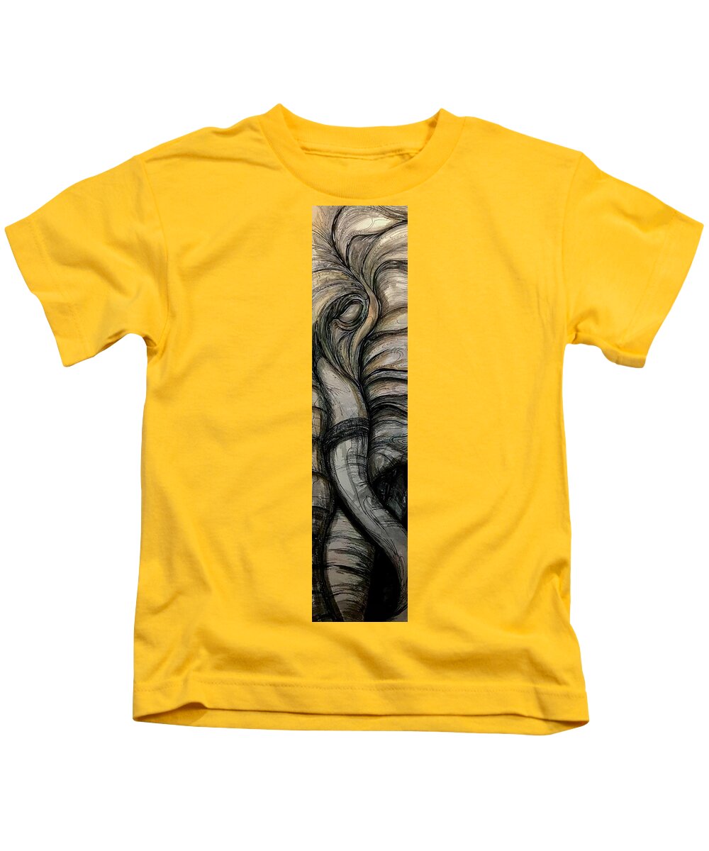 Elephant Half - Kids T-Shirt