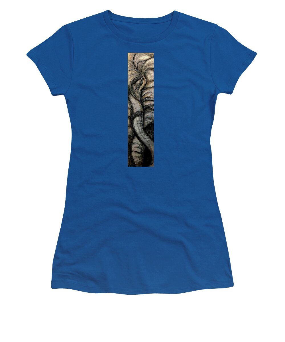 Elephant Half - Women's T-Shirt