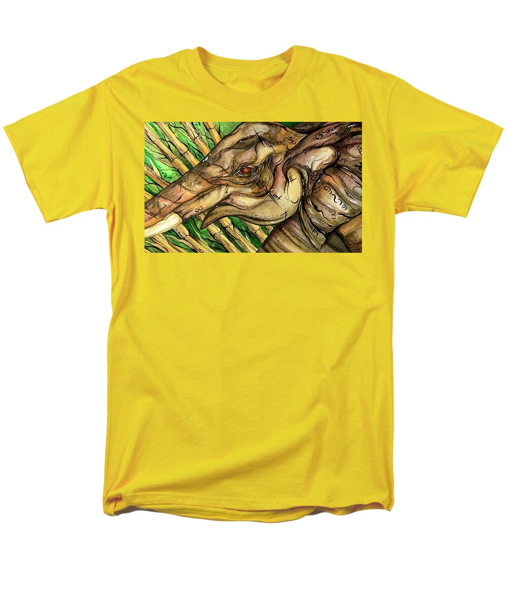 Elephant Run - Men's T-Shirt (Regular Fit)