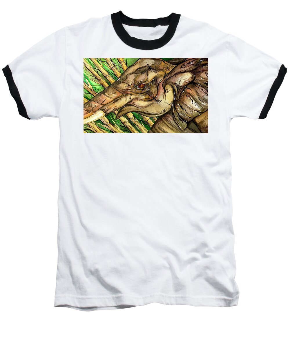 Elephant Run - Baseball T-Shirt