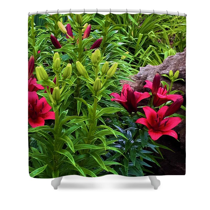 Garden Love - Shower Curtain