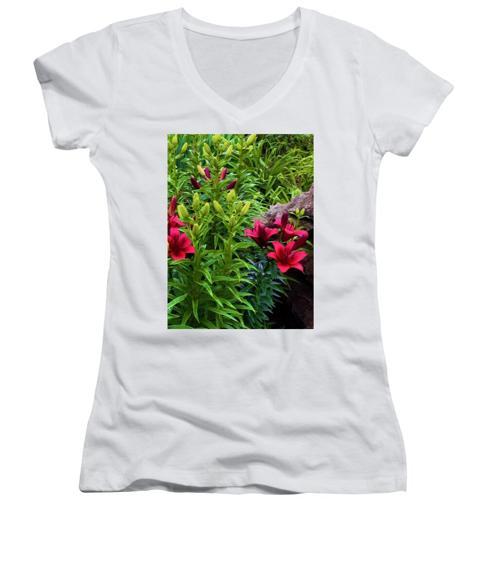Garden Love - Women's V-Neck