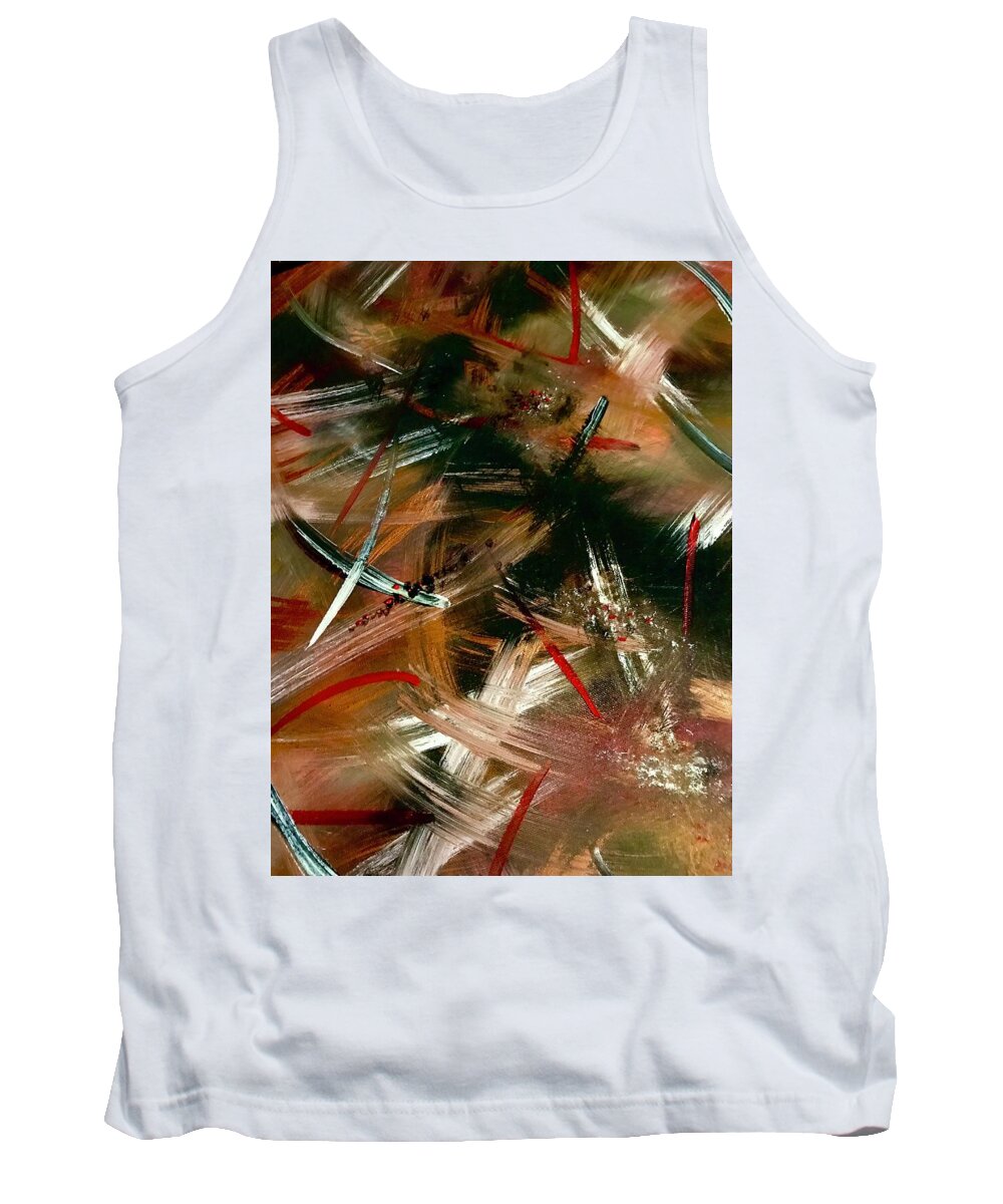 Gold Feather 1 - Tank Top
