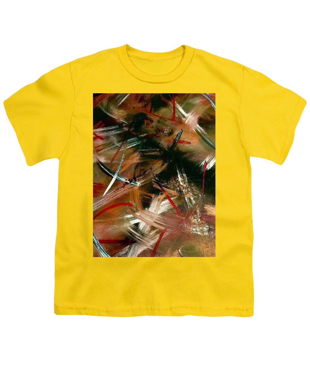 Gold Feather 1 - Youth T-Shirt