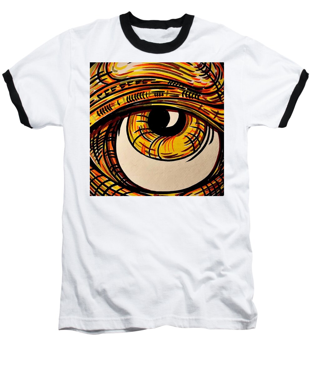 Golden Eye - Baseball T-Shirt