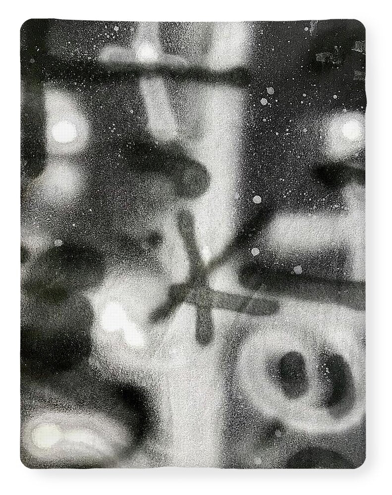 Graffiti BW - Blanket