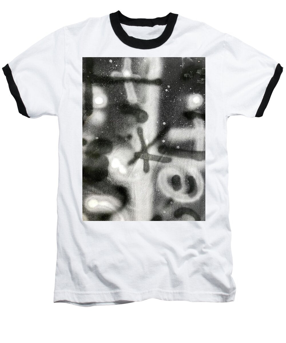 Graffiti BW - Baseball T-Shirt