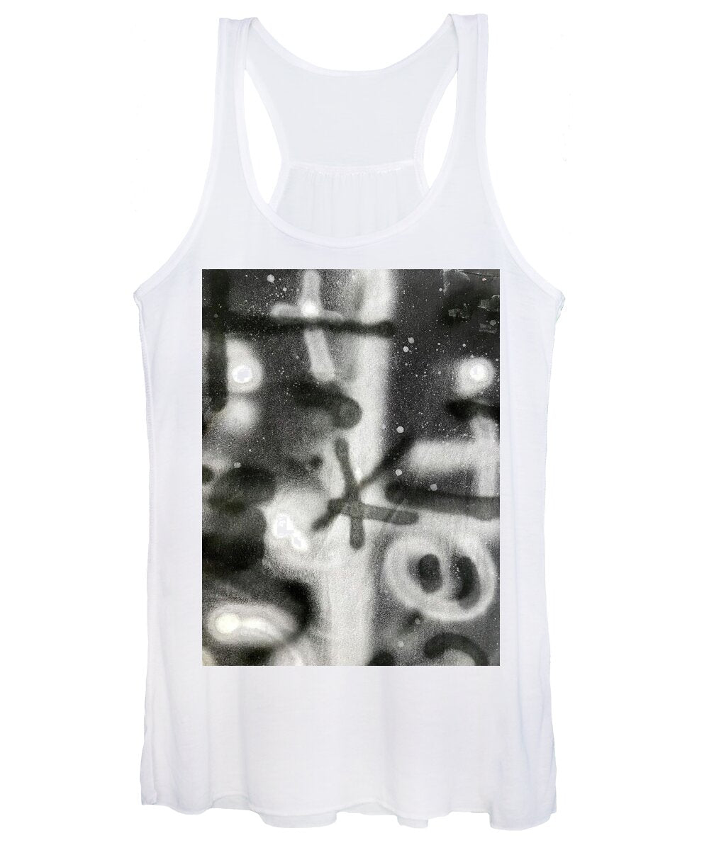 Graffiti BW - Women's Tank Top