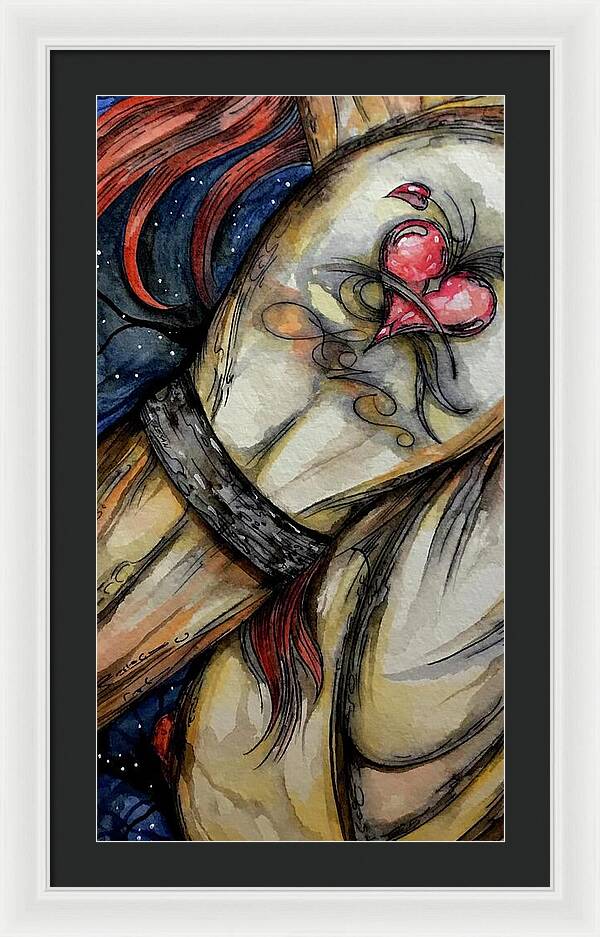 Love Tat - Framed Print