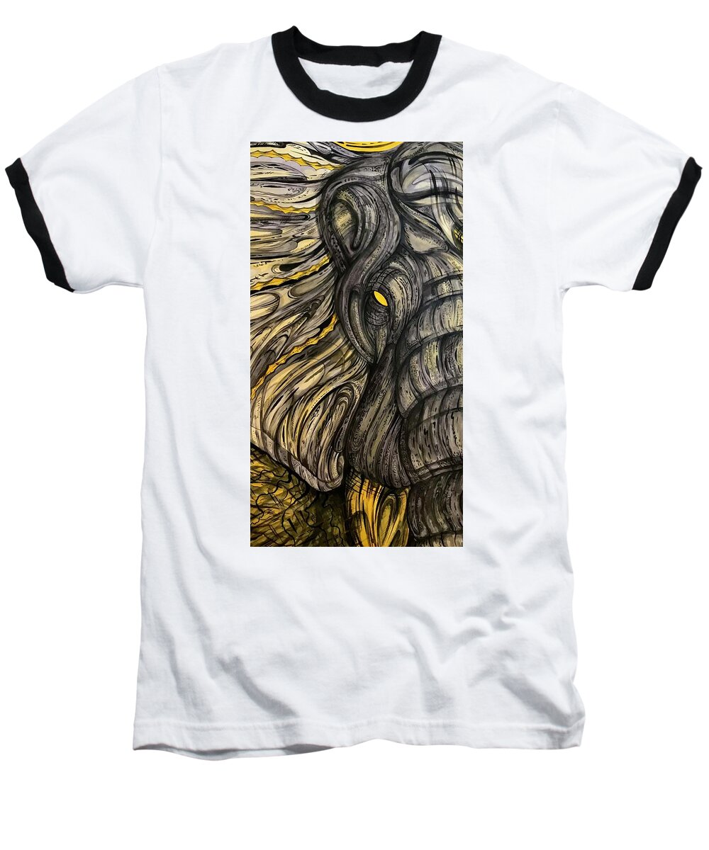 Mammoth Sun - Baseball T-Shirt