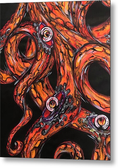 OctaArms - Metal Print