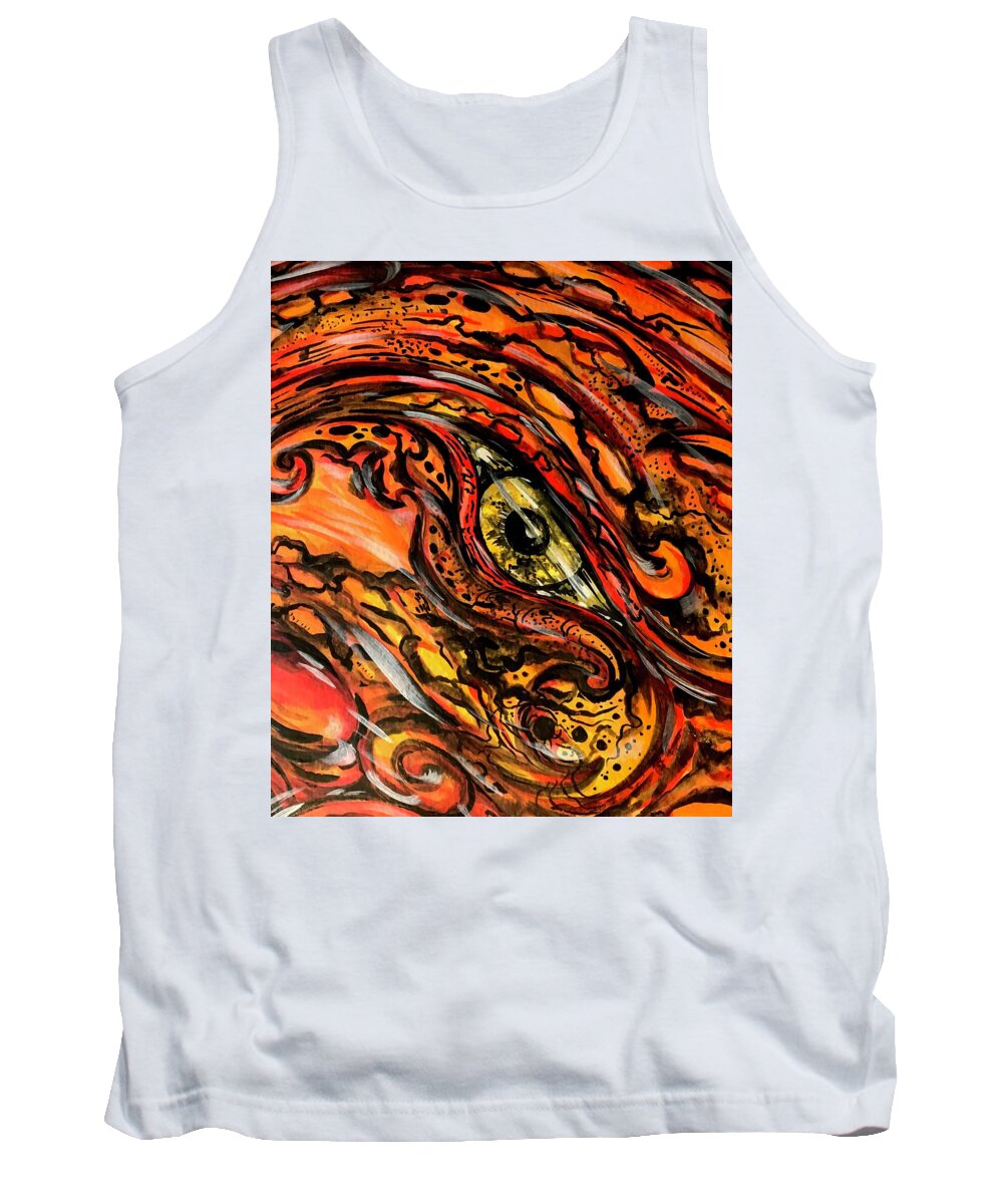 Orange Eye - Tank Top