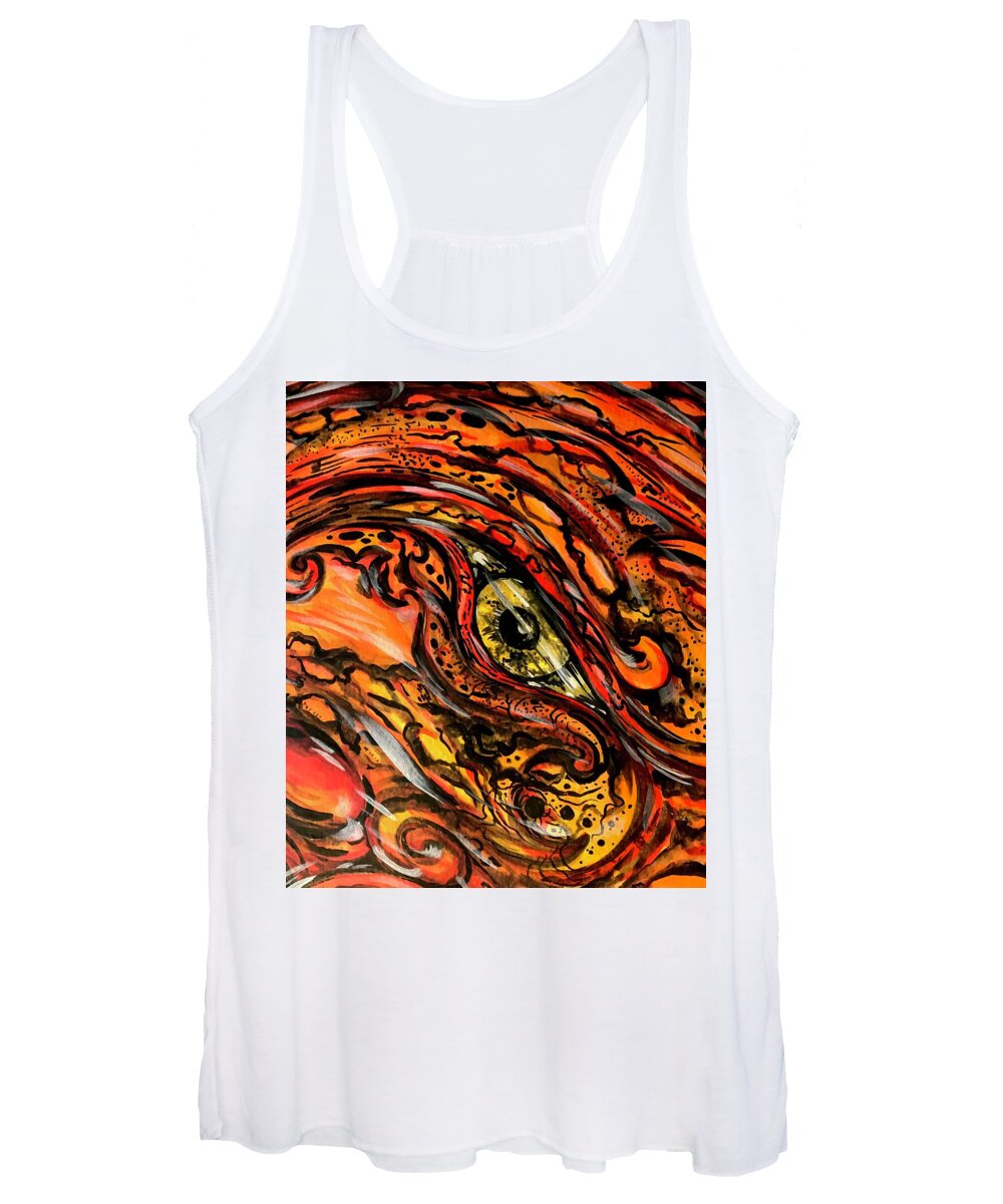 Orange Eye - Women's Tank Top