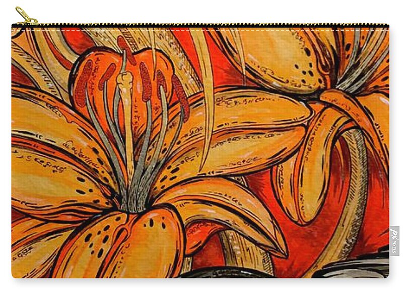 Oriole Pair - Zip Pouch