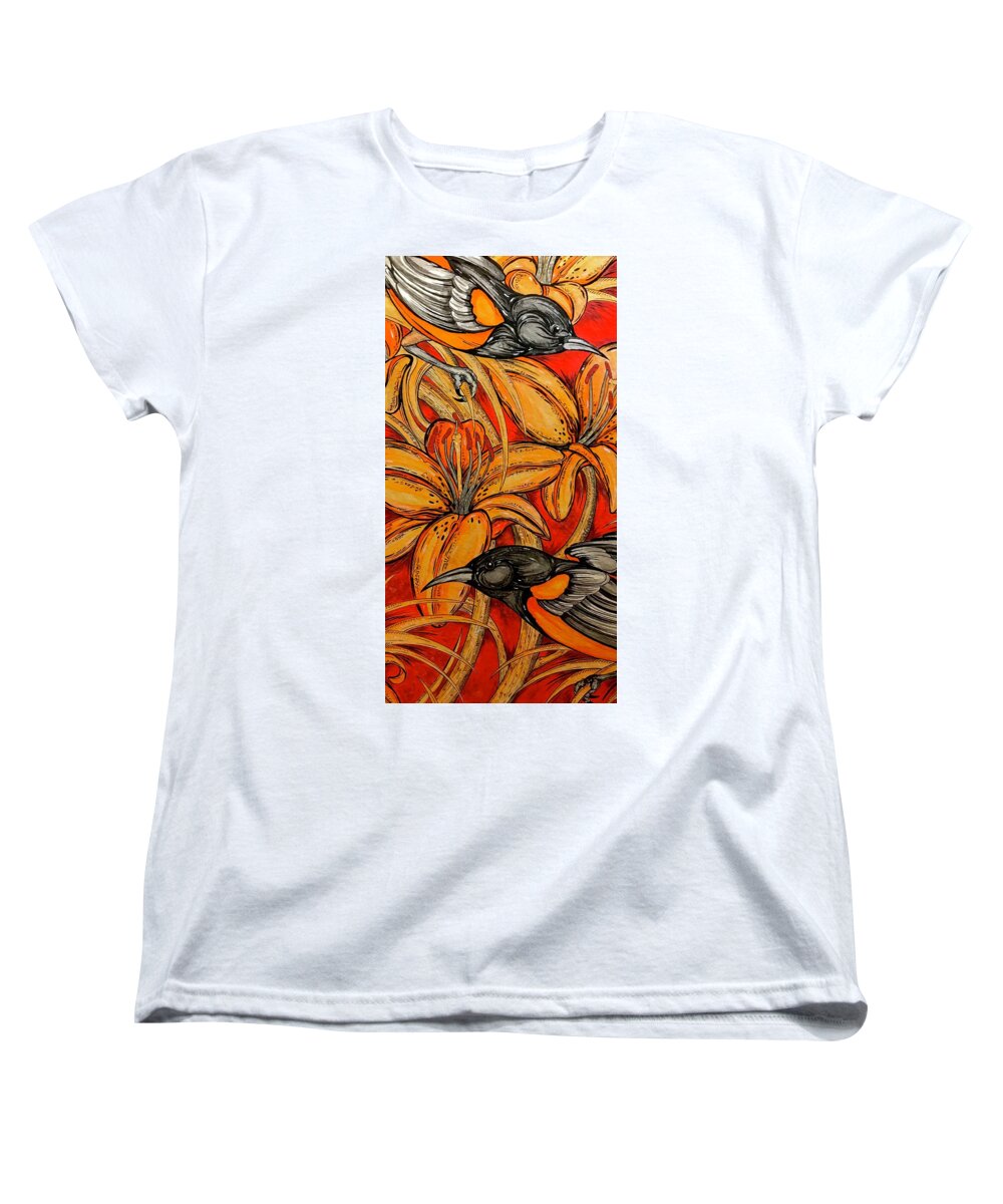 Oriole Pair - Women's T-Shirt (Standard Fit)