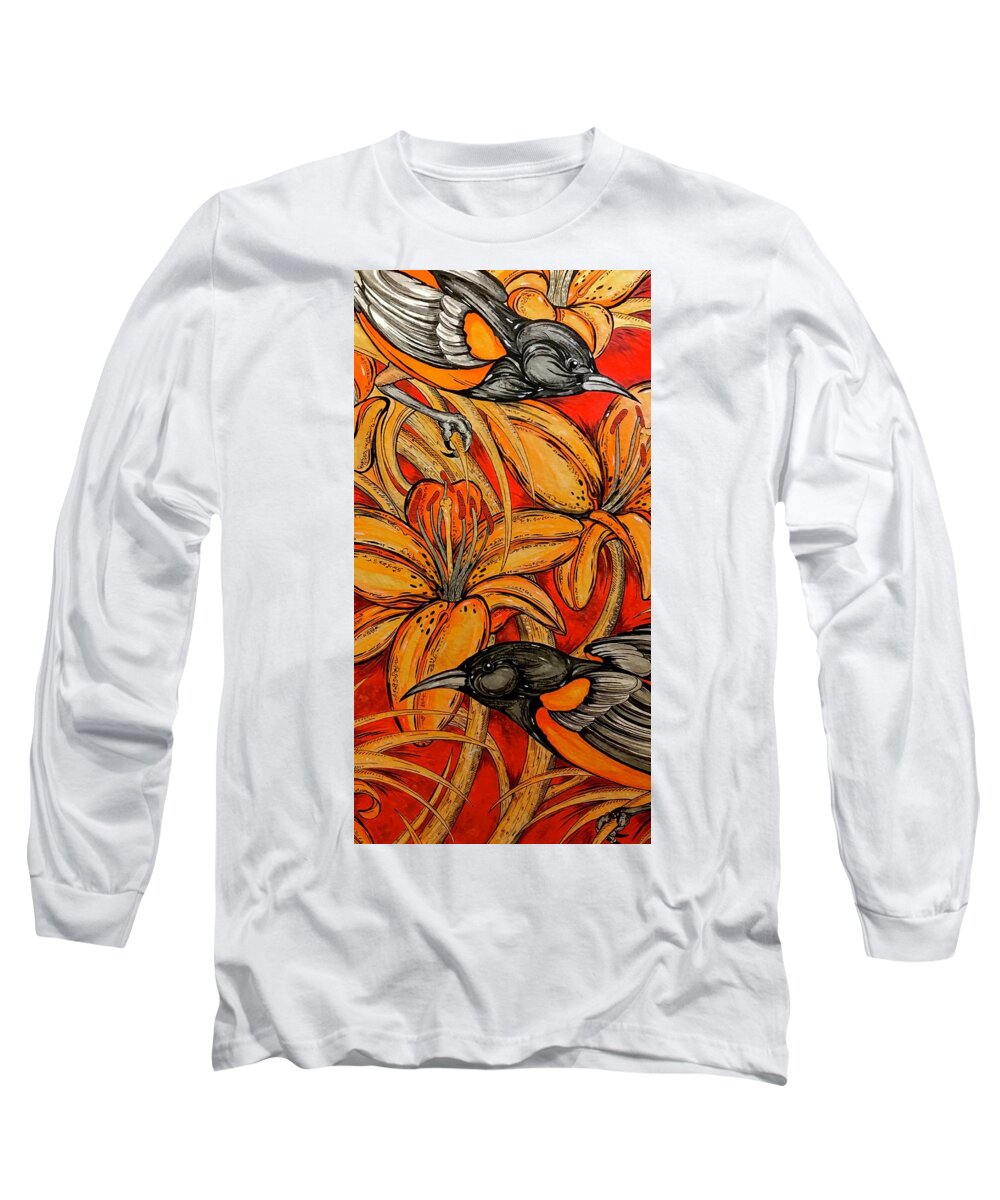 Oriole Pair - Long Sleeve T-Shirt