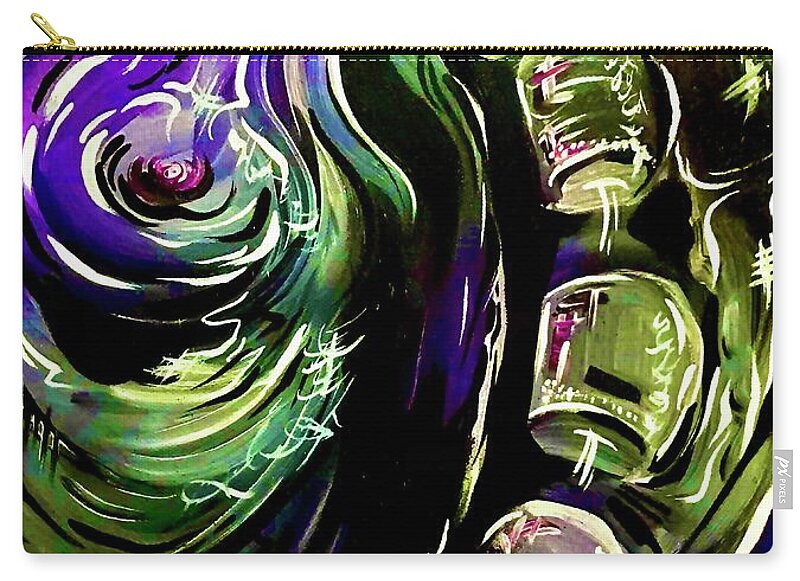 Peacock Man - Zip Pouch