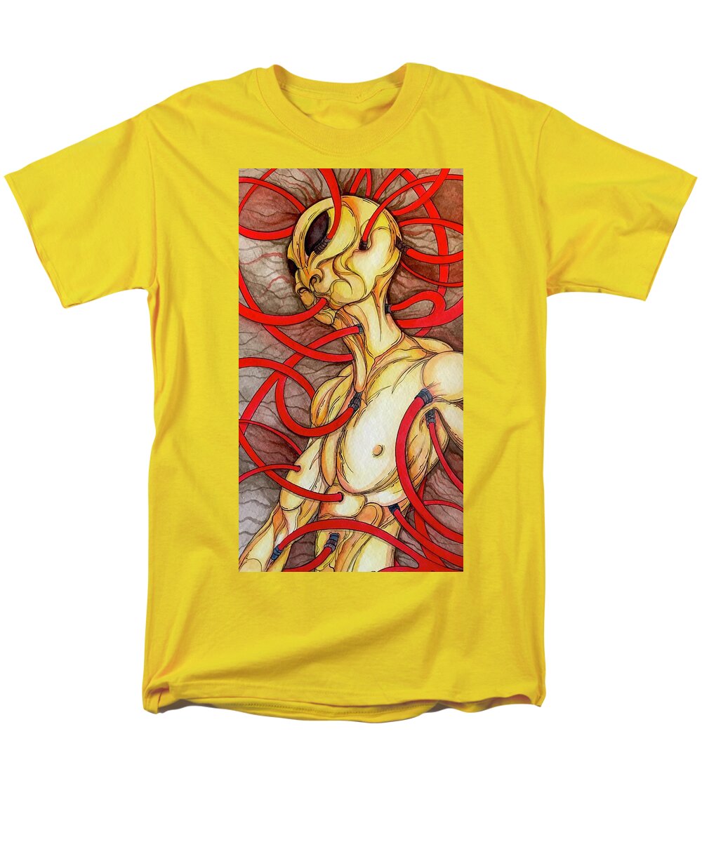 Plugged In - Men's T-Shirt (Regular Fit)