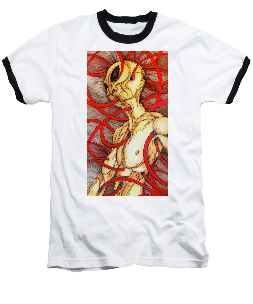 Plugged In - Baseball T-Shirt