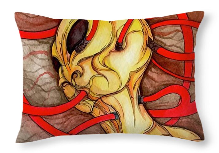 Plugged In - Throw Pillow