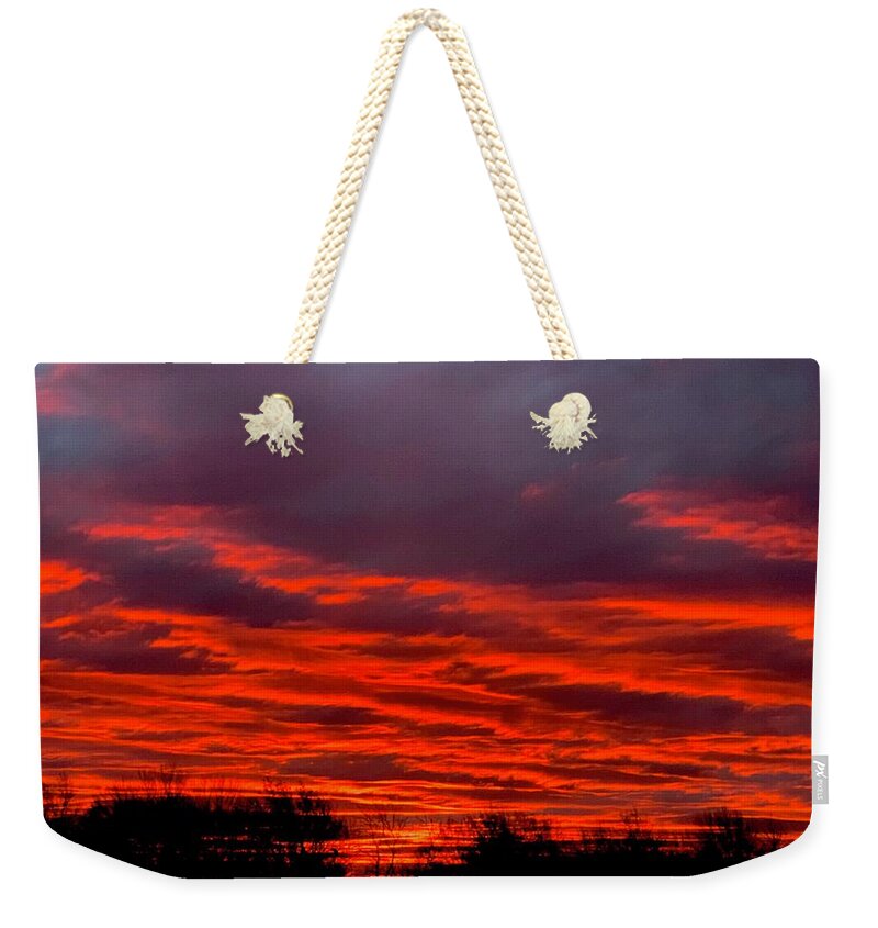 Red at Night - Weekender Tote Bag