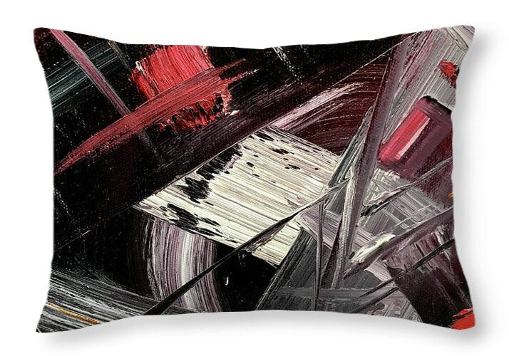 Red Ice 1 - Throw Pillow