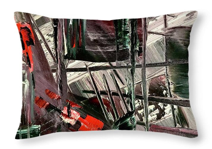 Red Ice 2 - Throw Pillow