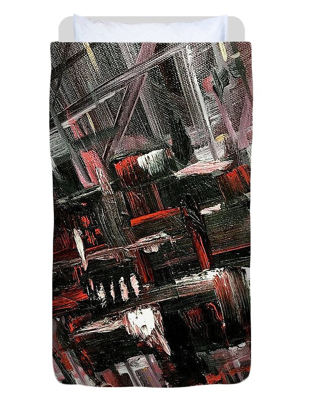 Red Ice 3 - Duvet Cover